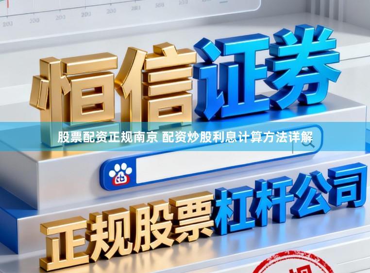 股票配资正规南京 配资炒股利息计算方法详解