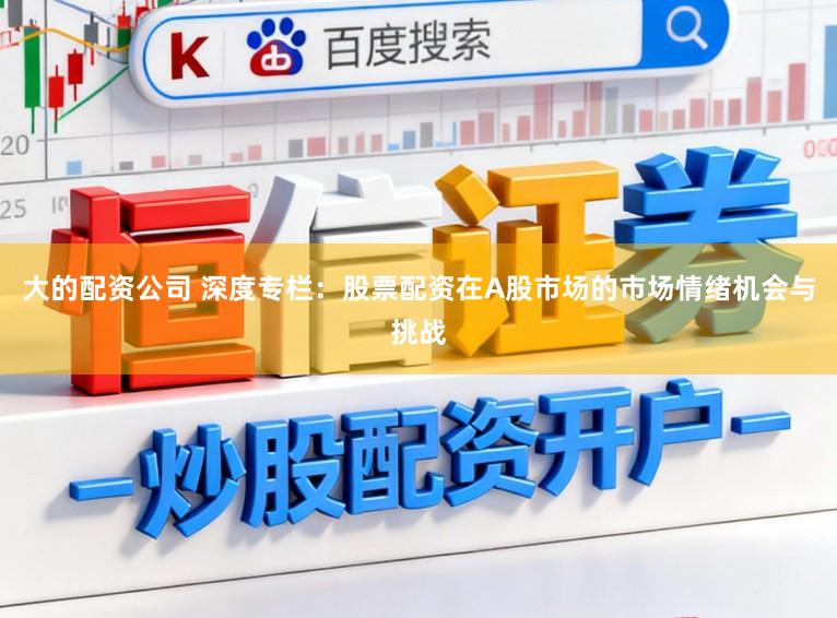 大的配资公司 深度专栏：股票配资在A股市场的市场情绪机会与挑战